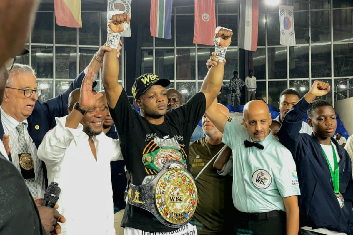 Ilunga Makabu thrills Kinshasa with emphatic WBC Africa defense